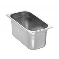 Stainless steel bin 201 - GN 1/3 - 325x176x150 mm